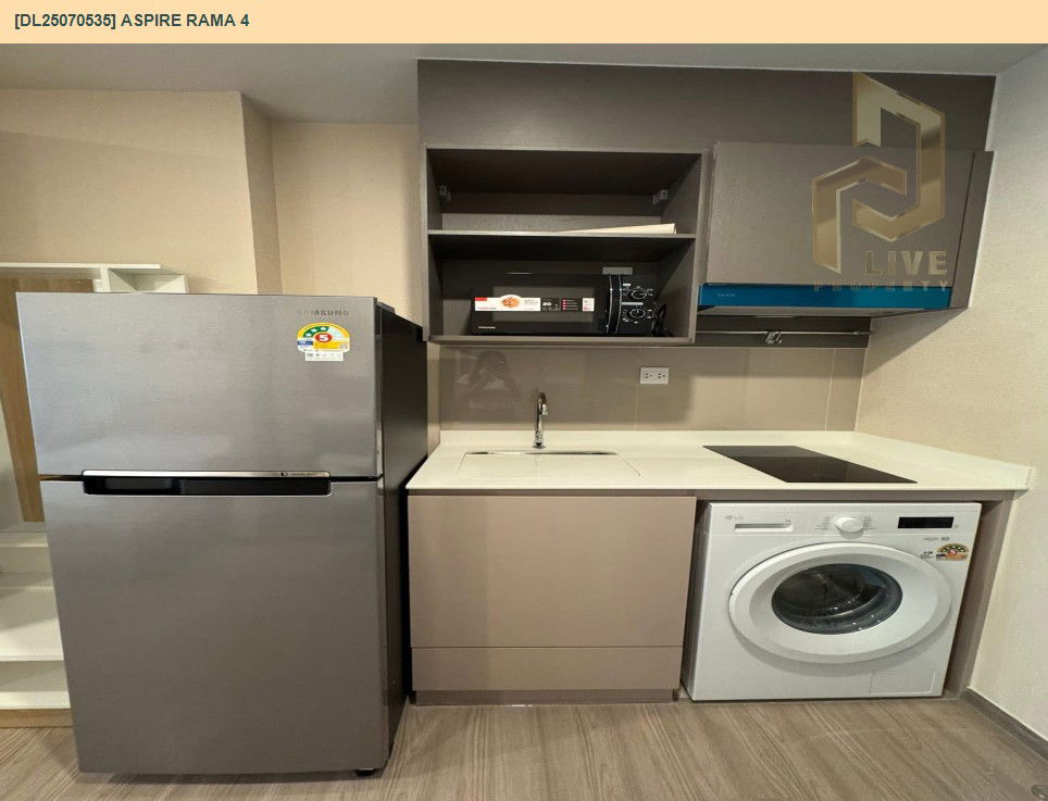 รูป DL25070535 ให้เช่าคอนโด แอสปาย พระราม 4 (Aspire Rama 4) ใกล้ BTS เอกมัย พร้อมเข้าอยู่ โทรด่วน 0638692663 LineID @534wlwof - รูปที่ 8/10