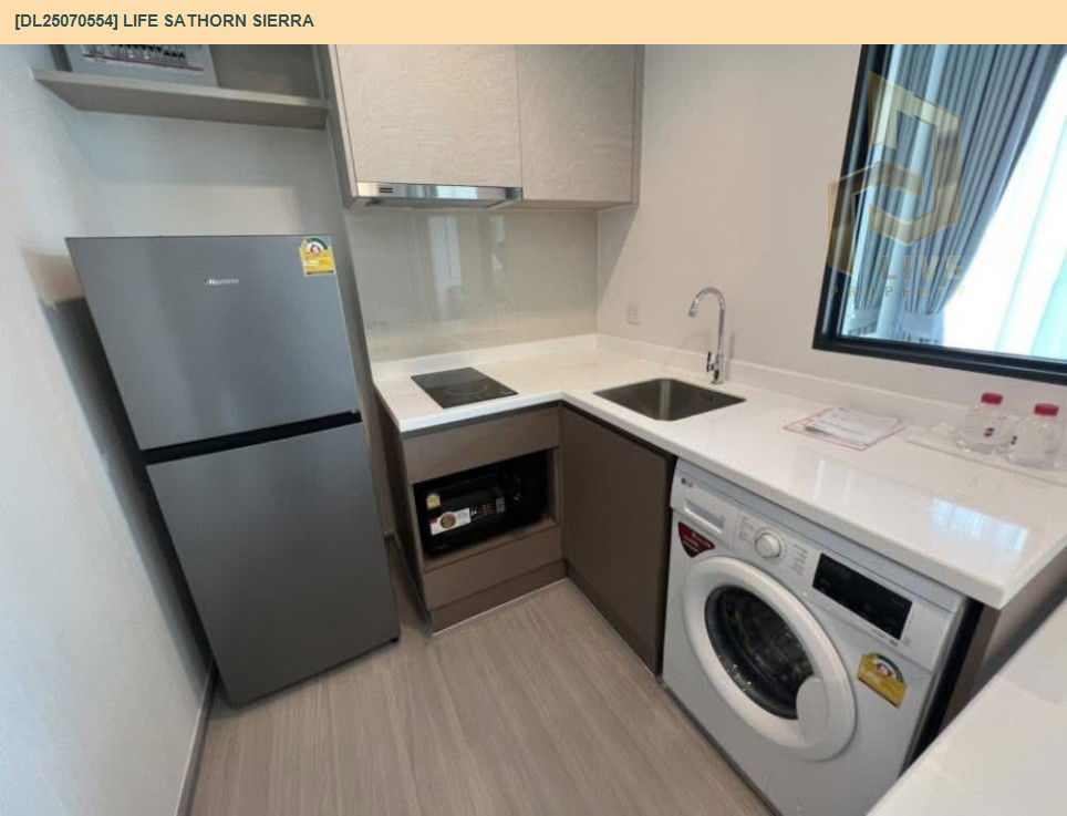 รูป DL25070554 ให้เช่าคอนโด ไลฟ์ สาทร เซียร์รา (Life Sathorn Sierra) ใกล้ BTS ตลาดพลู พร้อมเข้าอยู่ โทรด่วน 0638692663 LineID @534wlwof - รูปที่ 12/14