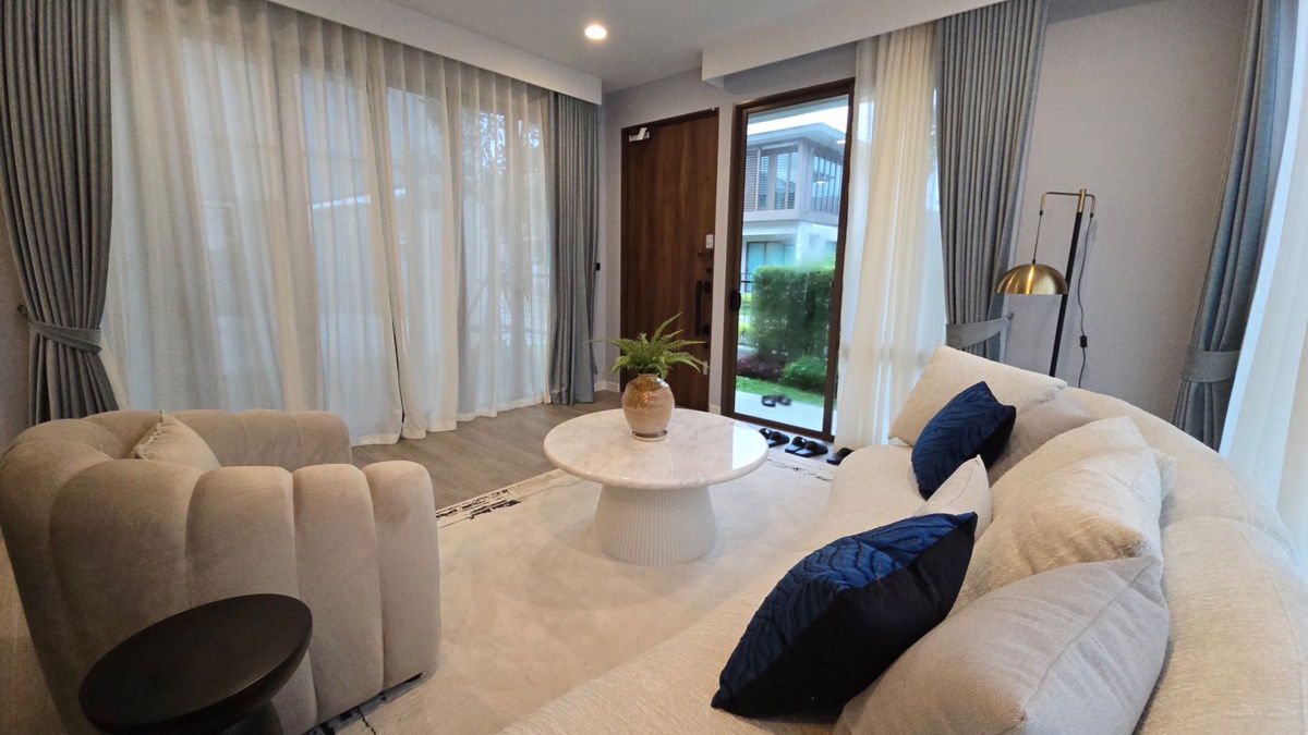 รูป ‼️ด่วน พร้อมอยู่😍ราคาพิเศษ❤️‍🔥 ให้เช่าบ้านหรู  บุราสิริ กรุงเทพกรีฑา🏡 - รูปที่ 7/77