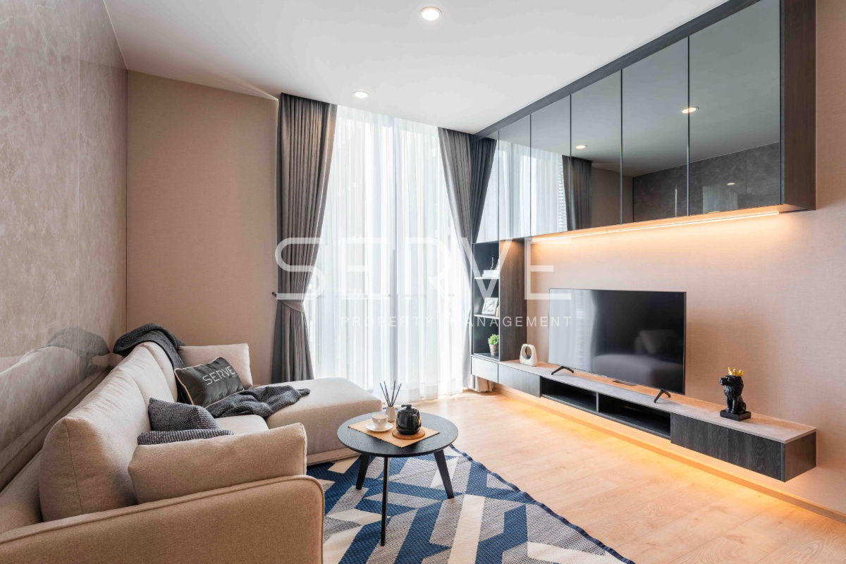 รูป 2 นอน ห้องมุม แต่งสวยสไตล์ Modern 67.43 ตร.ม. ชั้นสูง 15+ ใจกลางอโศก ทำเลดี BTS อโศก & MRT สุขุมวิท 550 ม. ที่คอนโด Noble BE19 / ให้เช่าคอนโด - รูปที่ 2/15