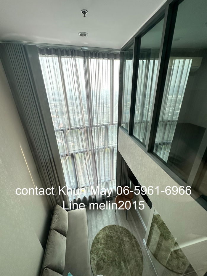 picture Condo rental METROSKY Prachachuen Duplex 39 sq.m., high class, decorated near MRT, just 16,000 baht - 2/15