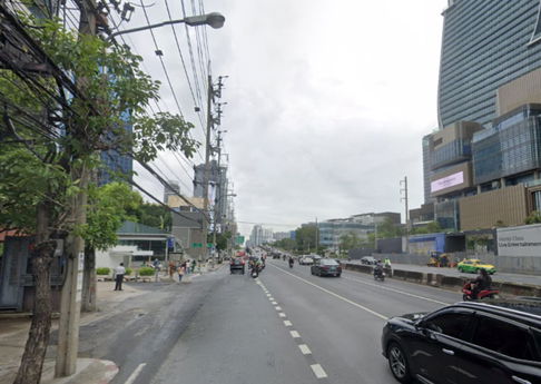 ให้เช่าอาคารพาณิชย์ 4 ชั้น 6 คูหา ติดถนนพระราม 4 ใกล้ MRT คลองเตย