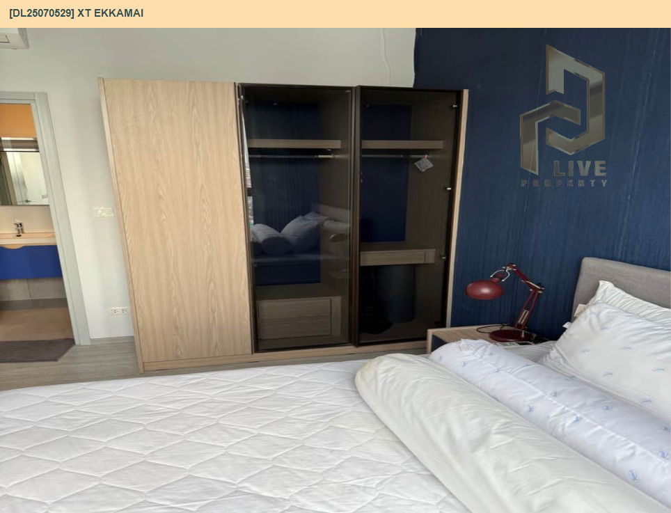 รูป DL25070529 ให้เช่าคอนโด เอ็กซ์ที เอกมัย (XT EKKAMAI) ใกล้ BTS เอกมัย พร้อมเข้าอยู่ โทรด่วน 0638692663 LineID @655ebbvc - รูปที่ 11/13