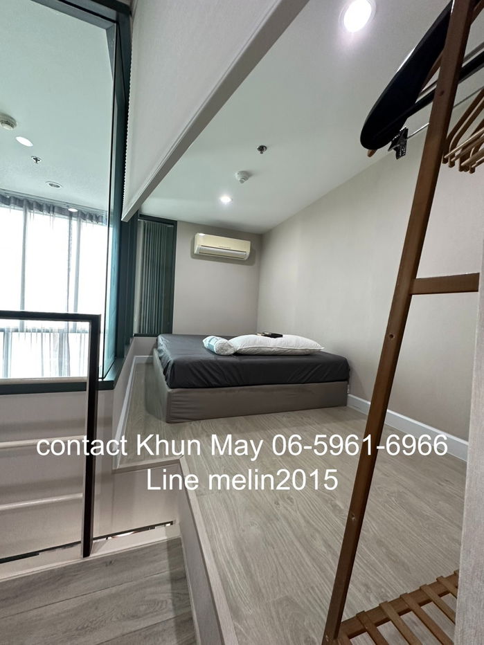 picture Condo rental METROSKY Prachachuen Duplex 39 sq.m., high class, decorated near MRT, just 16,000 baht - 8/15