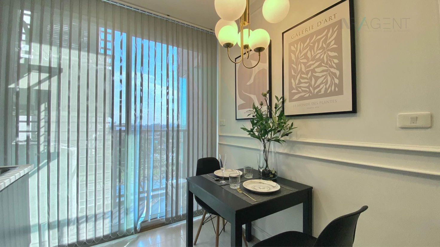 picture 🚩 For Rent Condo THE BASE SUKHUMVIT 77 Building B, Floor 8,1 bed room, Room size 31.00 sqm - 8/8