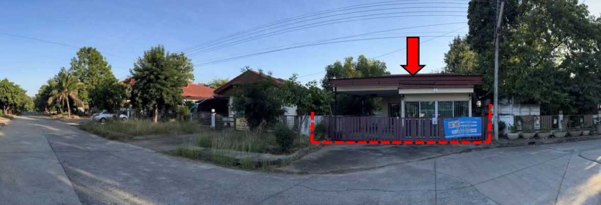 รูป บ้านเดี่ยว เนื้อที่ทั้งหมด 196 ตารางเมตร เลขที่ 72/21 หมู่บ้านบ้านเปี่ยมพรรักษ์ โครงการทรอปิคอล ลิฟวิ่ง ตะคองเก่า ตำบลหนองกระทุ่ม อำเภอเมืองนครราชสีมา นครราชสีมา ราคา 1,335,000 บาท - รูปที่ 2/7
