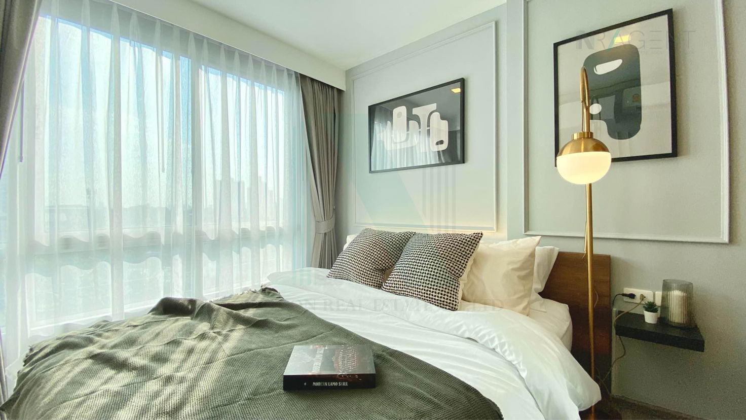 picture 🚩 For Rent Condo THE BASE SUKHUMVIT 77 Building B, Floor 8,1 bed room, Room size 31.00 sqm - 1/8
