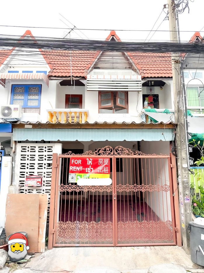 รูป 🎉 HOT DEAL บ้านให้เช่า พร้อมอยู่ ใกล้ BTS และ MRT 🎉 🏡 ทาวน์โฮม 2 ชั้น @หมู่บ้านท่าเรือ ซ.วชิรธรรม 57 แยก 26 - รูปที่ 1/9