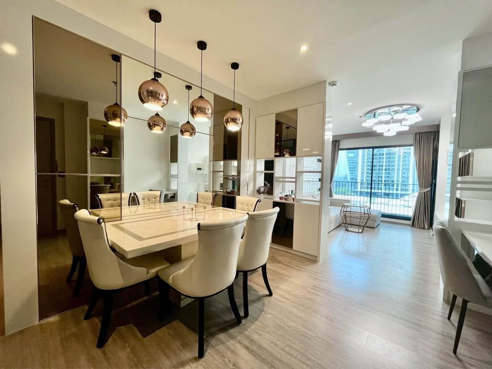 picture 🟢For Rent🟢Rhythm Ekkamai, beautiful room, fully furnished, 📱ADD LINE @nathong97 (reply ⚡ 24 Hr) P511 - 2/10
