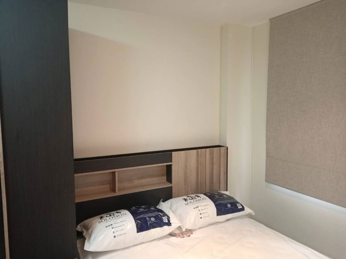 picture Condo for rent: Lumpini Town Ram Intra-Lak Si (studio room), 1st floor, in front is the Pink Line MRT station, Ram Intra Station, Km 2. - 11/14
