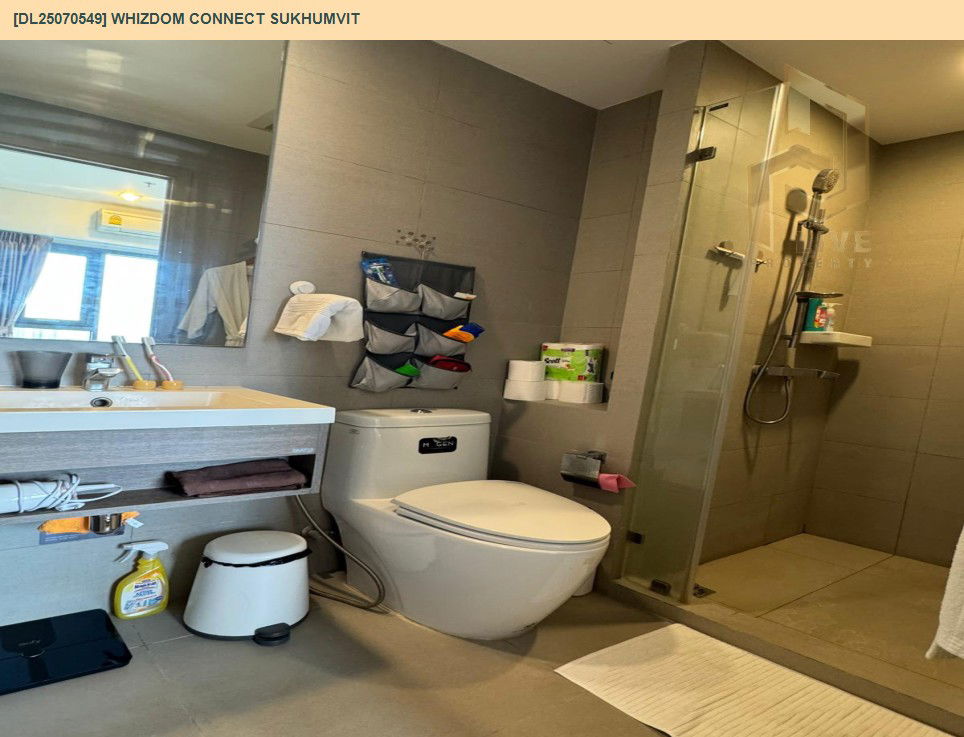 รูป MDL25070549 ให้เช่าคอนโด วิซดอม ค็อนเน็ค สุขุมวิท (Whizdom Connect Sukhumvit) ใกล้ BTS ปุณณวิธี พร้อมเข้าอยู่ โทรด่วน 0638692663 LineID @534wlwof - รูปที่ 6/8