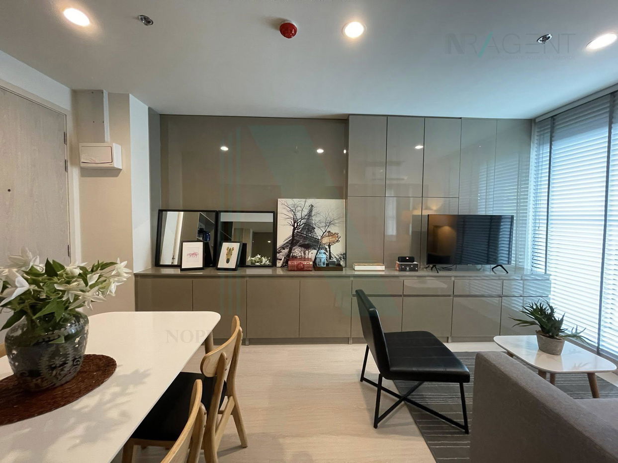 รูป 📌 ให้เช่าคอนโด นิว โนเบิล แจ้งวัฒนะ อาคาร 1 ชั้น 7 2 ห้องนอน ขนาด 47 ตรม ใกล้ แม็คโคร แจ้งวัฒนะ - รูปที่ 2/8