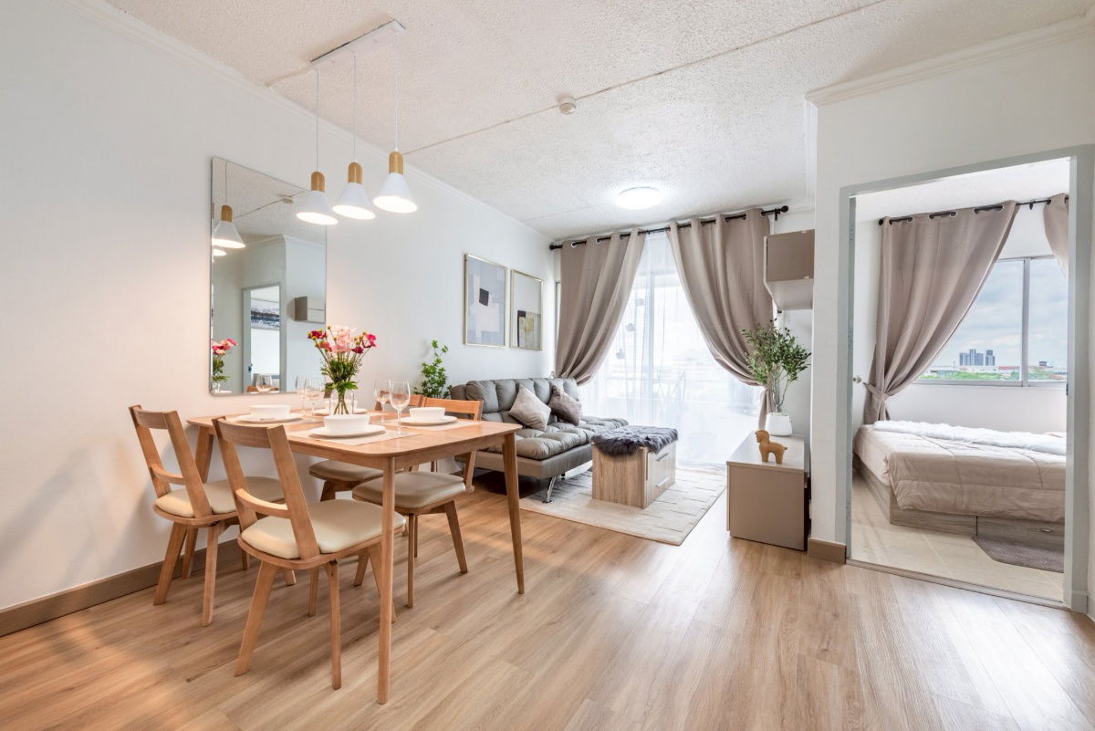 picture Condo for rent, Dynasty Building, Lat Phrao 71 (1 bedroom), 7th floor, Soi Lat Phrao 71, near the BTS, along the expressway, on the main road - 10/19
