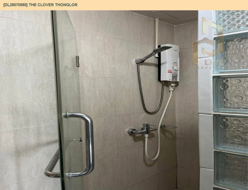 รูป MDL25070550 ให้เช่าคอนโด เดอะ โคลเวอร์ ทองหล่อ (The Clover Thonglor) ใกล้ BTS ทองหล่อ พร้อมเข้าอยู่ โทรด่วน 0638692663 LineID @534wlwof - รูปที่ 6/11