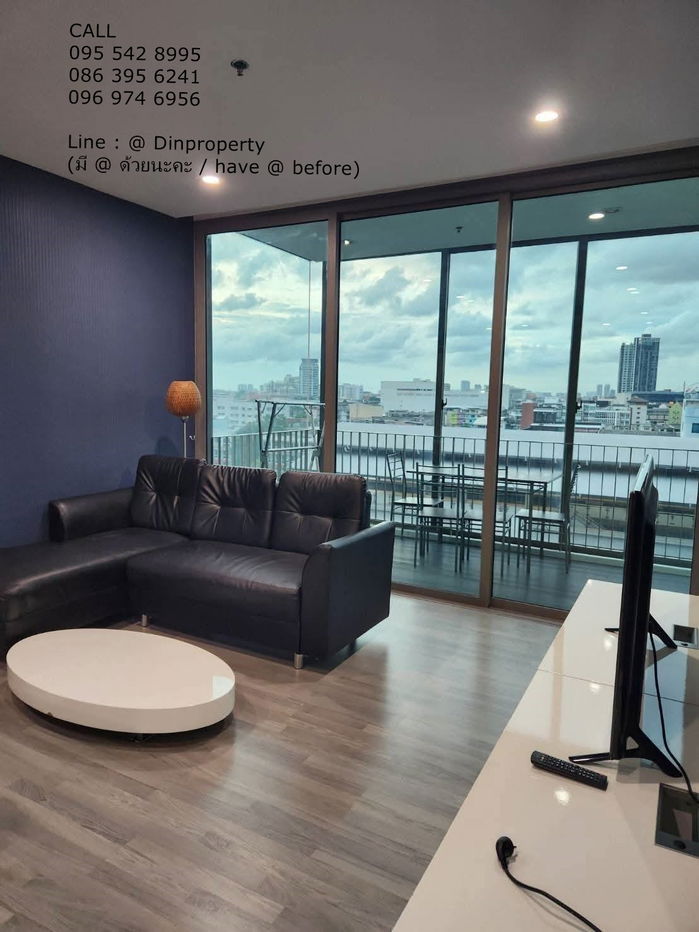 picture Rent  The Room BTS Wongwienyai ,2 Bed   89  Sqm, Near BTS Wongwienyai ,  LINE ID @dinproperty  - 2/5