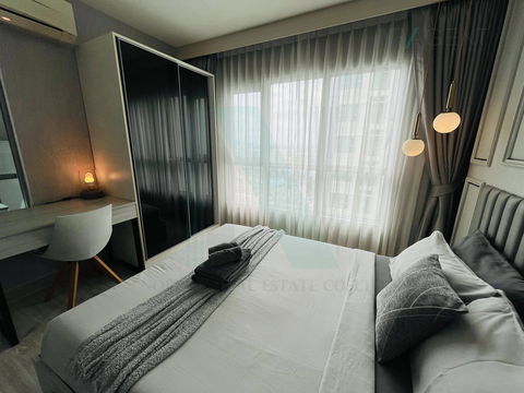 🔺 For Rent Condo ASPIRE NGAMWONGWAN Building 1, Floor 26,1 bed room, Room size 29 sqm