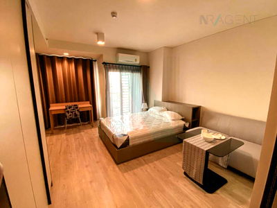Condos for rent BTS Krung Thon Buri : For Rent Condo IDEO SATHORN - WONGWIAN YAI Building 1, Floor 17,Studio, Room size 28.00 sqm
