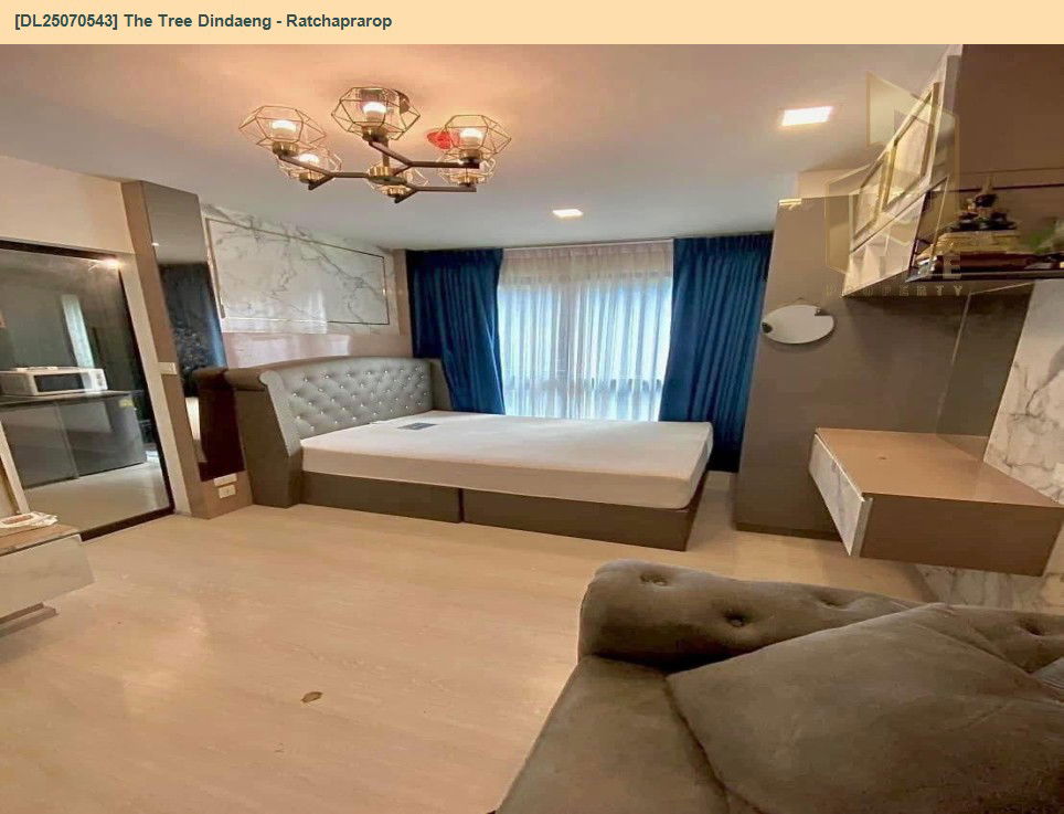 รูป DL25070543 ให้เช่าคอนโด เดอะ ทรี ดินแดง - ราชปรารภ (The Tree Dindaeng - Ratchaprarop) ใกล้ BTS อนุสาวรีย์ชัยสมรภูมิ พร้อมเข้าอยู่ โทรด่วน 0638692663 LineID @655ebbvc - รูปที่ 2/6