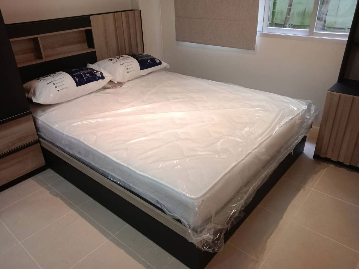 picture Condo for rent: Lumpini Town Ram Intra-Lak Si (studio room), 1st floor, in front is the Pink Line MRT station, Ram Intra Station, Km 2. - 13/14