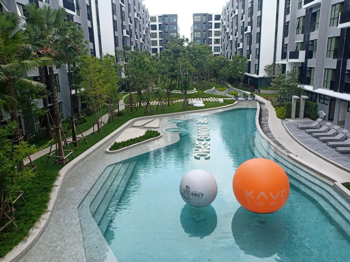 picture Kave town space condo for rent ,25 sq.m  ,12,000 baht per month  - 3/3