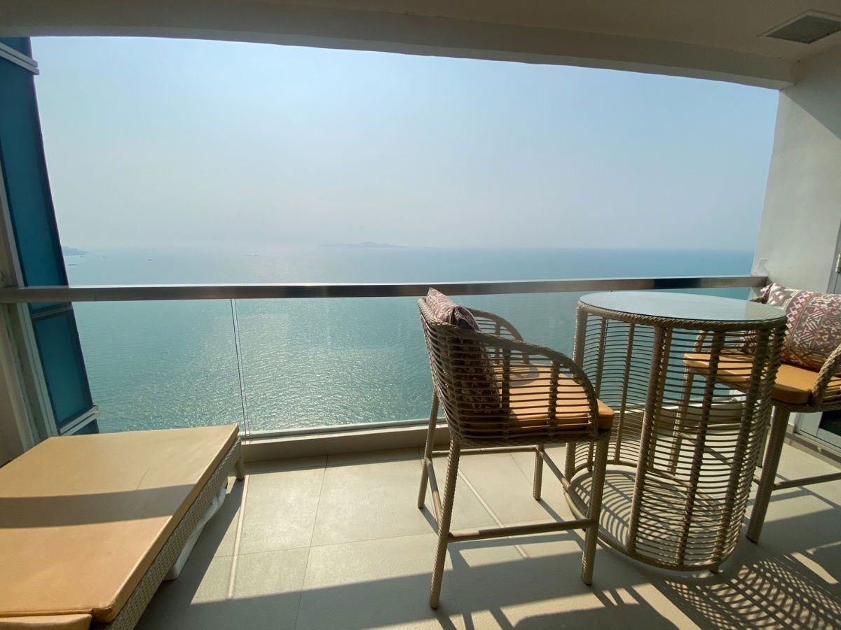 รูป For rent condo the Palm wongamat beach front 2 Beds 99 Sq.m hight floor nice decorate (S03-1966) - รูปที่ 9/27