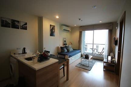 รูป 🚩 ให้เช่าคอนโด ริทึ่ม รัชดา-ห้วยขวาง อาคาร 1 ชั้น 20 1 ห้องนอน ขนาด 46.00 ตรม ใกล้ โรบินสันรัชดา - รูปที่ 2/8