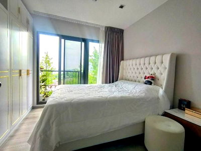 Condos for rent Boromratchachonnani Nursing College : PLTA102  Condo for rent, The Politan Aqua, Floor 10,💎River view, fully furnished 13,000./month 064-959-8900