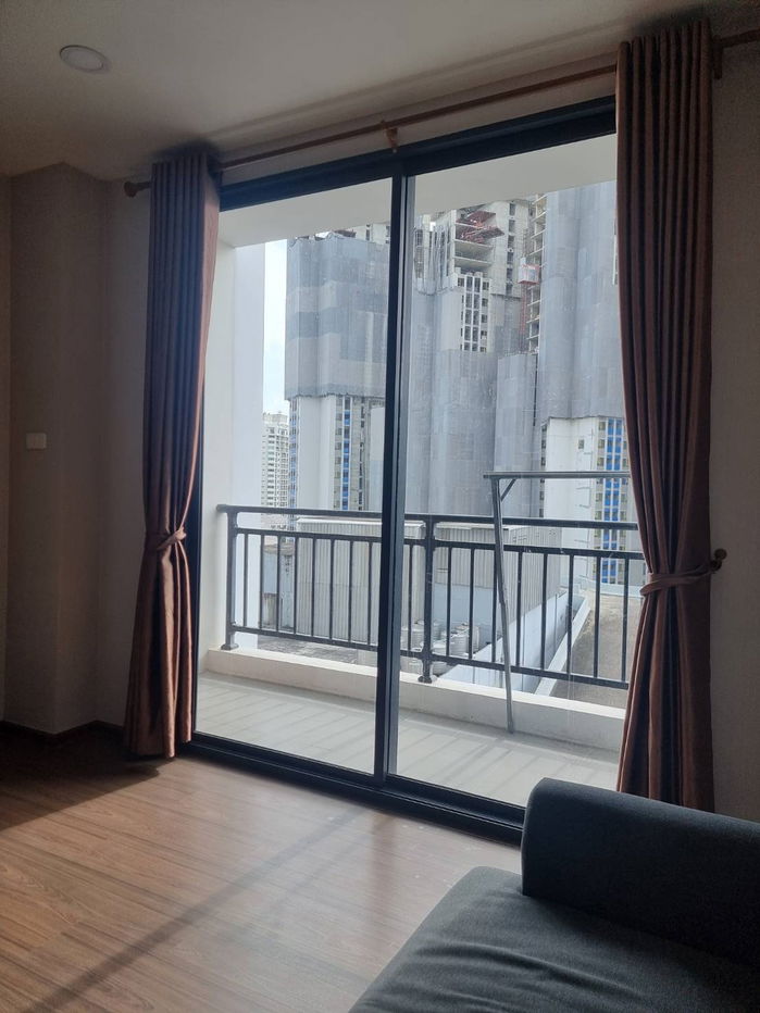 picture Condo for rent, Artisan Ratchada, 44 sqm., Corner room, fully furnished, Line ID: @ppagent - 5/17