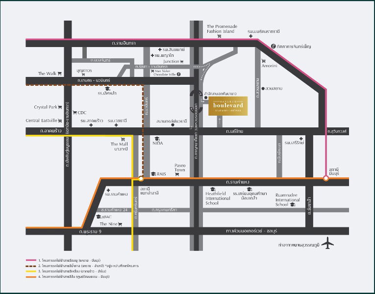 รูป 🚩 บ้านเดี่ยว 77.1 ตารางวา บางกอก บูเลอวาร์ด รามอินทรา - เสรีไทย 2 สไตล์ Luxury Nordic ตกแต่งหรูพร้อมอยู่ - รูปที่ 69/71