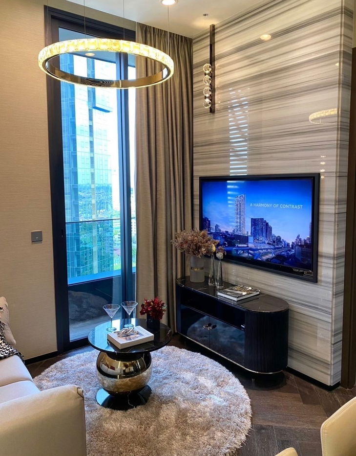 picture 📲Line ID @556ryccg 🚄38 sqm 1 Bedroom Floor12 THE ESSE Sukhumvit 36, Sukhumvit Main Road Fully furnished near BTS Thonglor - 4/19