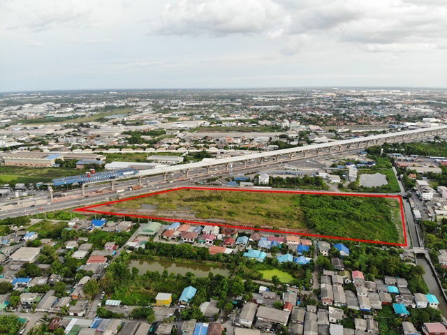 picture Beautiful land for sale, dark green city plan, land with road access on three sides - 5/7
