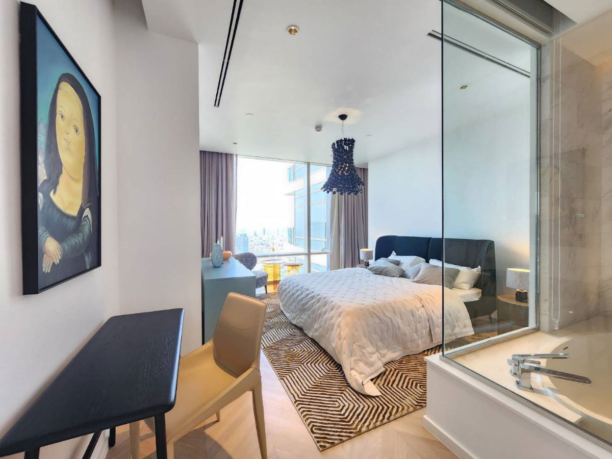 รูป ที่สุดของคอนโดหรูริมเจ้าพระยา! Four Seasons Private Residences ให้เช่า พร้อมอยู่ - รูปที่ 5/10