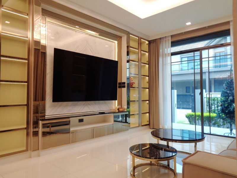 รูป 🚩 บ้านเดี่ยว 77.1 ตารางวา บางกอก บูเลอวาร์ด รามอินทรา - เสรีไทย 2 สไตล์ Luxury Nordic ตกแต่งหรูพร้อมอยู่ - รูปที่ 15/71