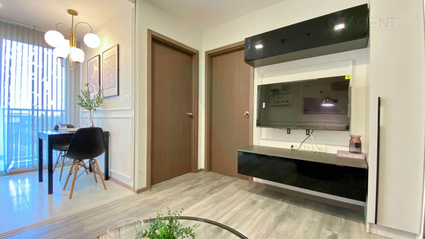 รูป ให้เช่าคอนโด เดอะ เบส สุขุมวิท 77 อาคาร B ชั้น 8 1 ห้องนอน ขนาด 31.00 ตรม ใกล้ ศูนย์การค้ามาร์เก็ตพลัส - รูปที่ 7/8