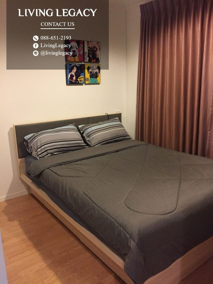 picture LVL4Z82P Condo For Rent Lumpini Place Srinakarin - Huamark Station 32 Sq.M. Floor 21 line id : @livinglegacy - 2/10
