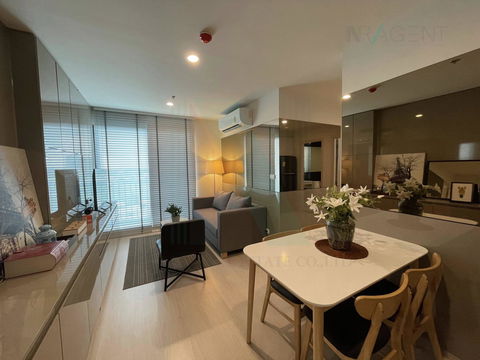 For Rent Condo NUE NOBLE CHAENGWATTANA Building 1, Floor 7,2 bed room, Room size 47 sqm