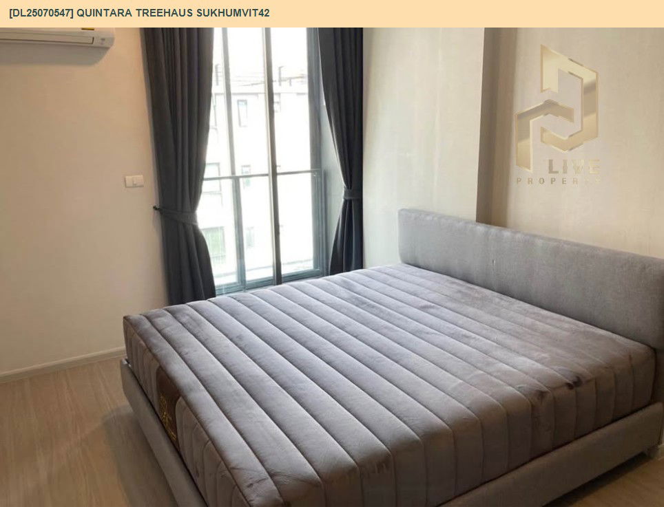 picture MDL25070547 Condo for rent, QUINTARA TREEHAUS SUKHUMVIT42 near BTS Ekkamai, ready to move in, call urgently 0656133286 LineID @534wlwof - 5/9
