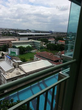 🔺 For Rent Condo LUMPINI PLACE SRINAKARIN - HUAMAK STATION Building A, Floor 12,1 bed room, Room size 32.5 sqm