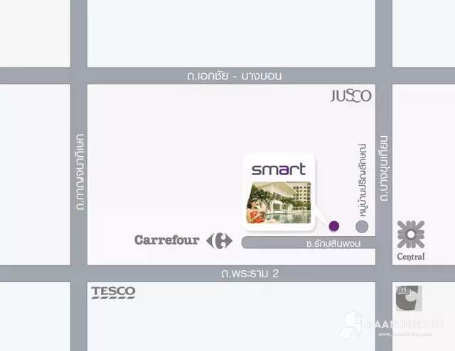 รูป เช่า/ ขาย Smart condo พระราม 2 ตึก F เฟอร์ + เครื่องใช่ไฟฟ้าครบ + เครื่องซักผ้า แบบ 1 ห้องนอน ทำเลดี ห้องสวยพร้อมอยู่ทันที  - รูปที่ 11/11