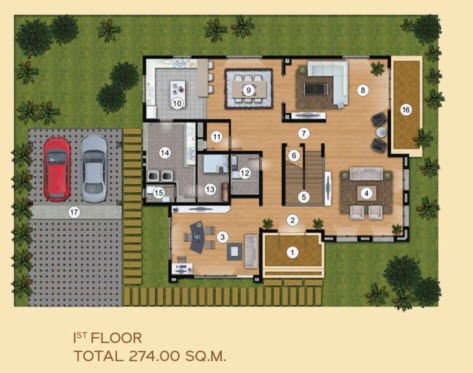 picture Rental Single House in Nichada Thani  4 bedrooms Safety , ready to move_Prestige_BL161 - 8/9