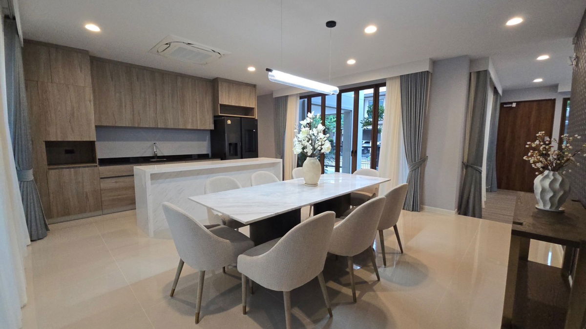 รูป ‼️ด่วน พร้อมอยู่😍ราคาพิเศษ❤️‍🔥 ให้เช่าบ้านหรู  บุราสิริ กรุงเทพกรีฑา🏡 - รูปที่ 29/77