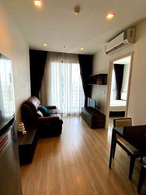 Condos for rent : P1084 Condo for rent Quinn Ratchada17, good location, near MrT Sutthisan, beautiful room, fully furnished, super special price.
