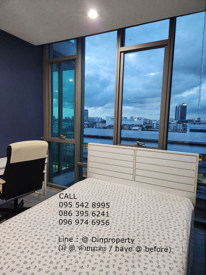 picture Rent  The Room BTS Wongwienyai ,2 Bed   89  Sqm, Near BTS Wongwienyai ,  LINE ID @dinproperty  - 5/5