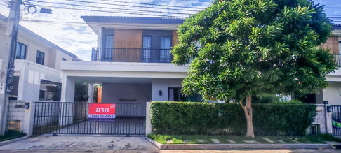 For sale: Modern style single house, Centro Rama 2 - Phutthabucha, near expressway, convenient connection to Sathorn