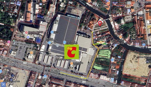 ขายที่ดิน ติดบิ๊กซีบางพลี ใกล้ตลาดน้ำบางพลี