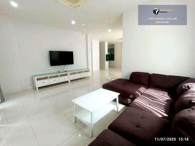 เช่าบ้านเดี่ยว นิคมบางปู : The City Bangna-KM.7 | บ้านเดี่ยวอยู่สุดซอย ใกล้เมกาบางนา | #2025071710969