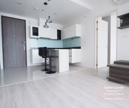 🔥For Rent!! ready to move-in 1b1b 22.5k - Quinn Condo Ratchada 📞Call 096 896 5953