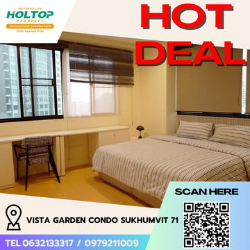 #R5196 Condo for rent Vista Garden Condo Sukhumvit 71