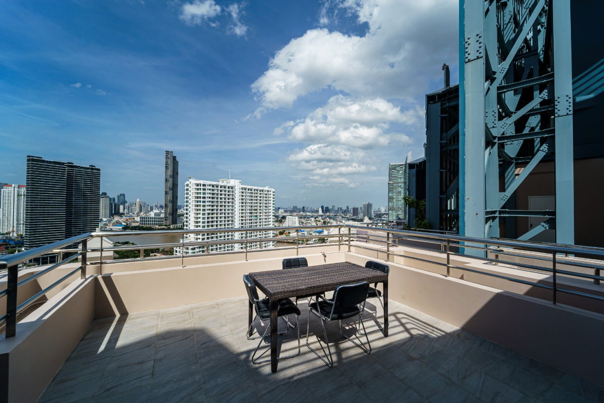 picture 🟢For Rent🟢Watermark Chaophraya River, beautiful room, fully furnished, 📱ADD LINE @nathong97 (reply ⚡ 24 Hr) P486 - 12/32