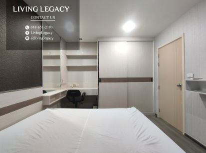 รูป SF7E37 ให้เช่าคอนโด Rich Park @ Triple Station 35.7 ตร.ม. ชั้น 22 line id : @livinglegacy - รูปที่ 2/21